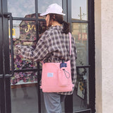 Harajuku Canvas Tote Bags - WAYLO-BARGAINS