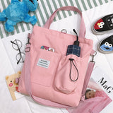 Harajuku Canvas Tote Bags - WAYLO-BARGAINS